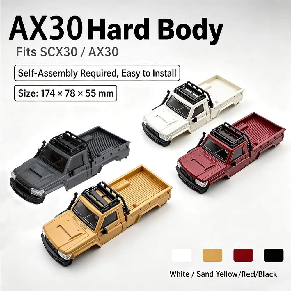 AX30 Pickup Hard Body Shell Fo - Rc Hobby Grade Truck review and price