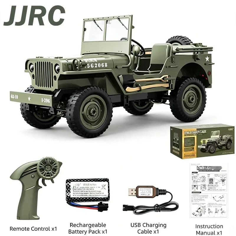 JJRC 1:10 C8815 Rc Car WILLYS  - Rc Hobby Grade Truck review and price