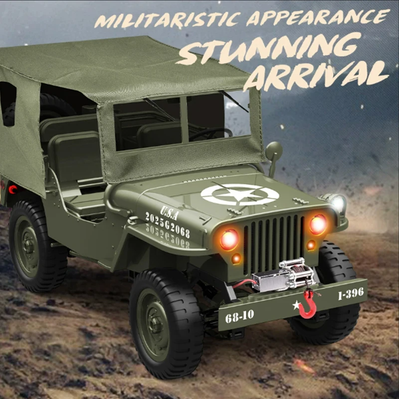 JJRC 1:10 C8815 Rc Car WILLYS  - Rc Hobby Grade Truck review and price