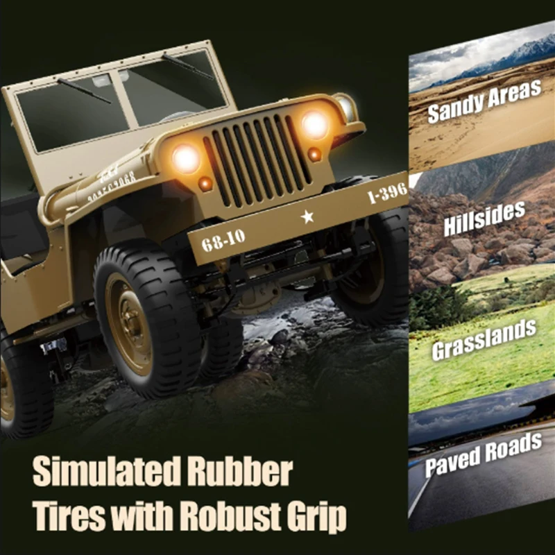 JJRC 1:10 C8815 Rc Car WILLYS  - Rc Hobby Grade Truck review and price