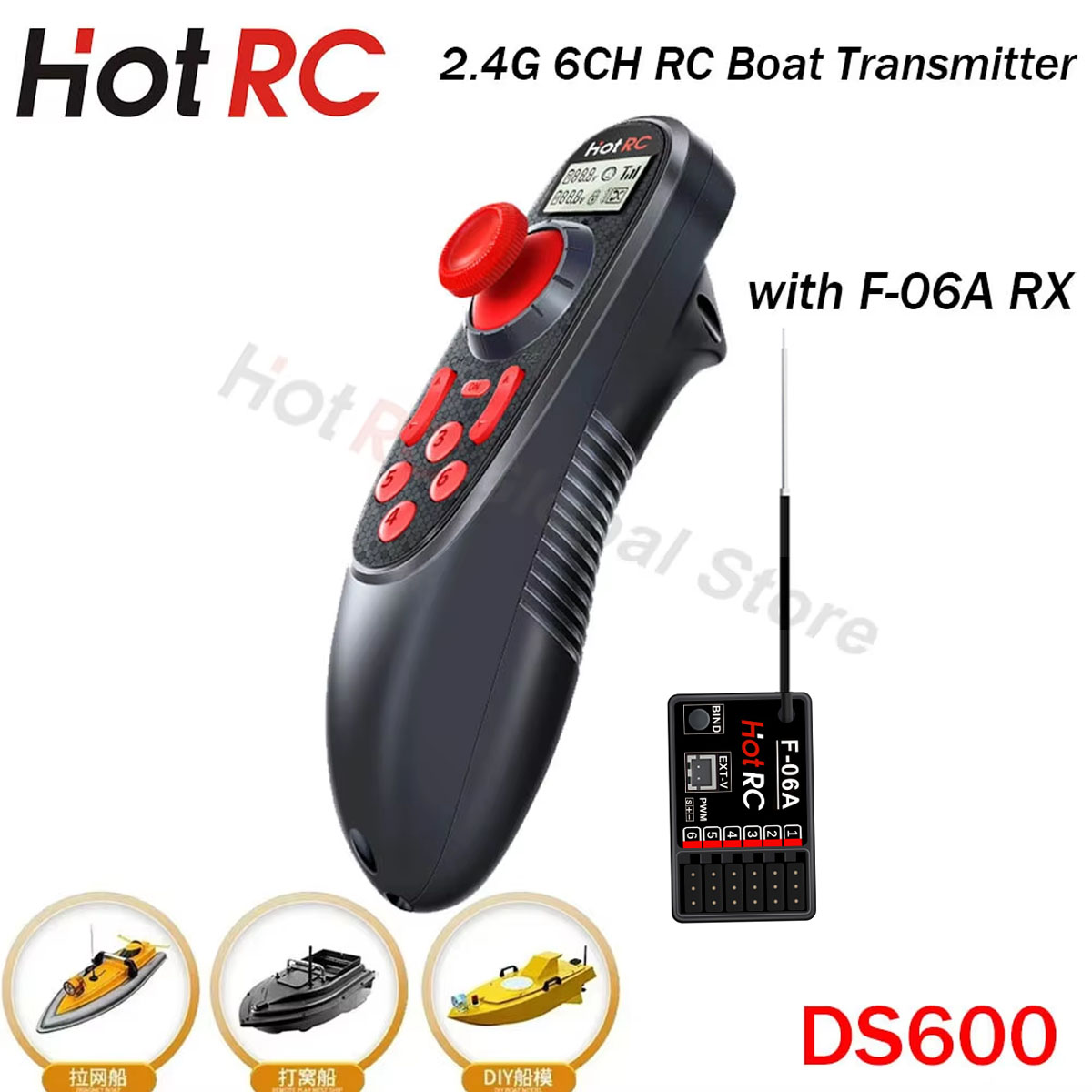 HOTRC DS600 6CH 6 Channel 2.4G - Rc Hobby Shops review and price
