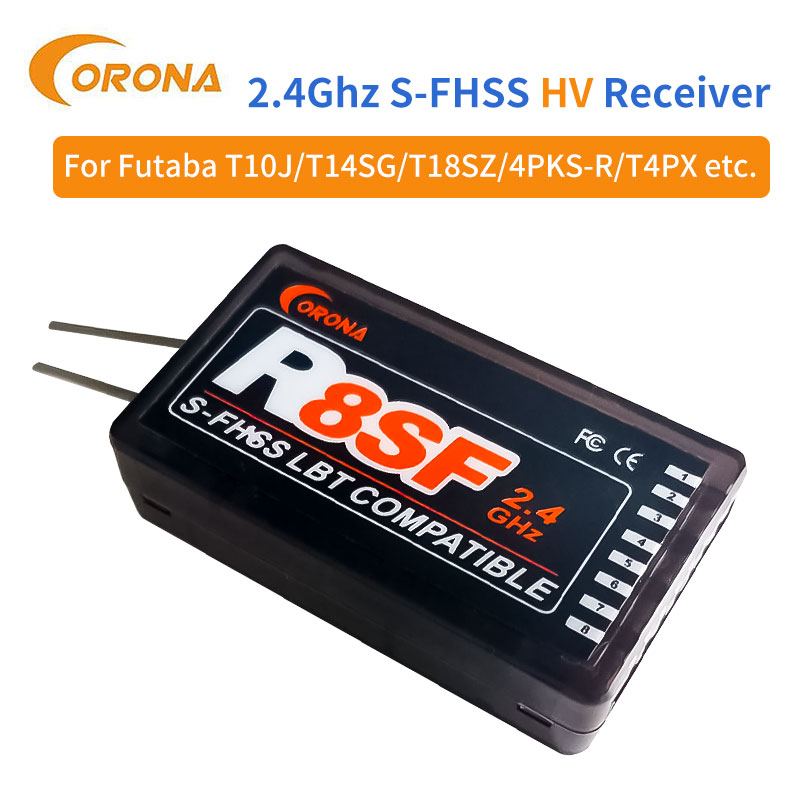 Corona R8SF 8CH 2.4GHz S‑FHSS  - Receiver Sbus 8Ch review and price