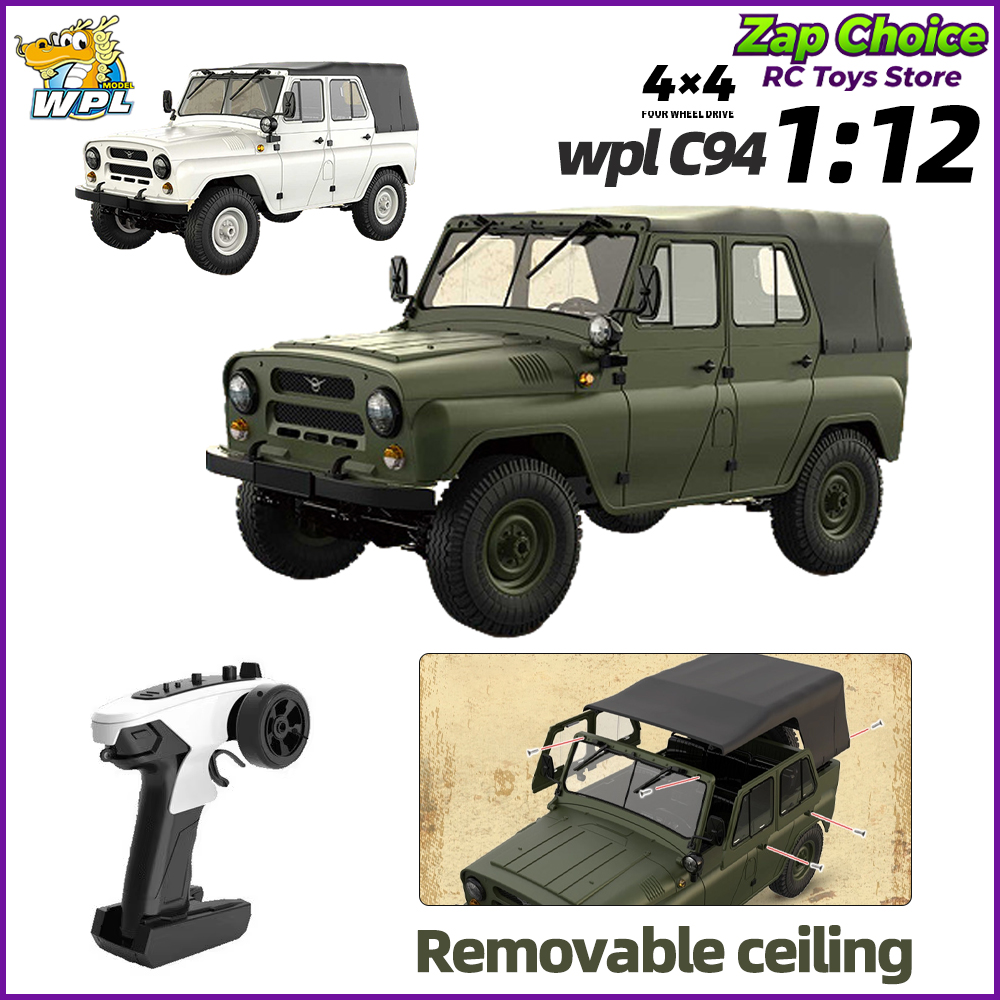 WPL C94 1/12 Scale 4WD Electri - Rc Hobby Grade Truck review and price