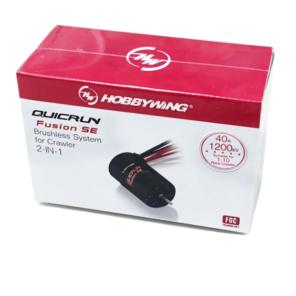 Hobbywing QuicRun Fusion SE 2- - Rc Hobby Motor review and price