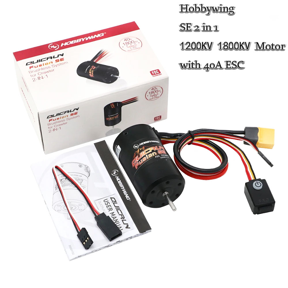 Hobbywing QuicRun Fusion SE 2- - Rc Hobby Motor review and price